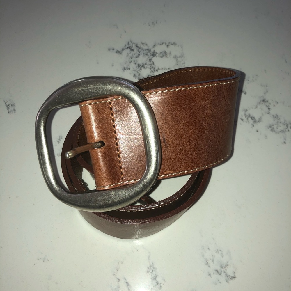 Italian leather belt